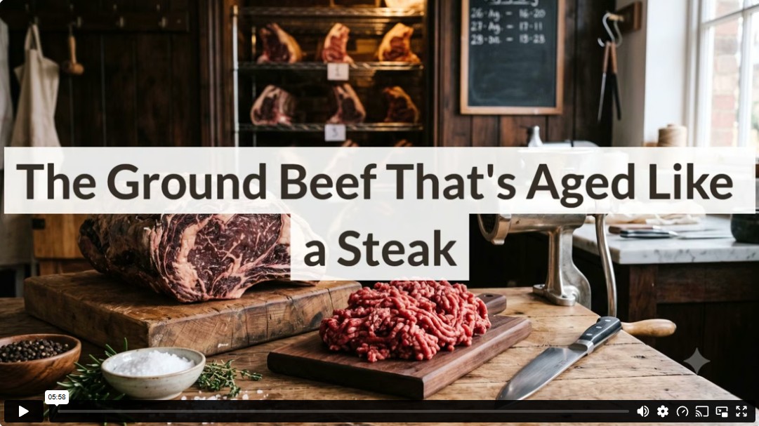 The Ground Beef That's Aged Like a Steak